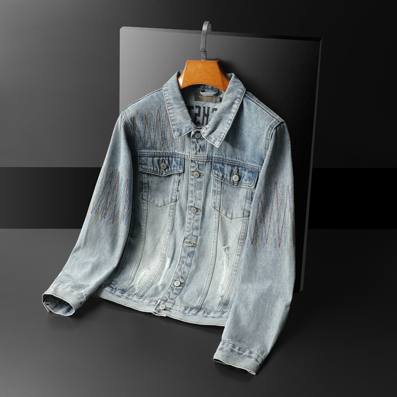 Brand Vintage Washed Denim Jac - Streetwear Brand Denim recension och pris