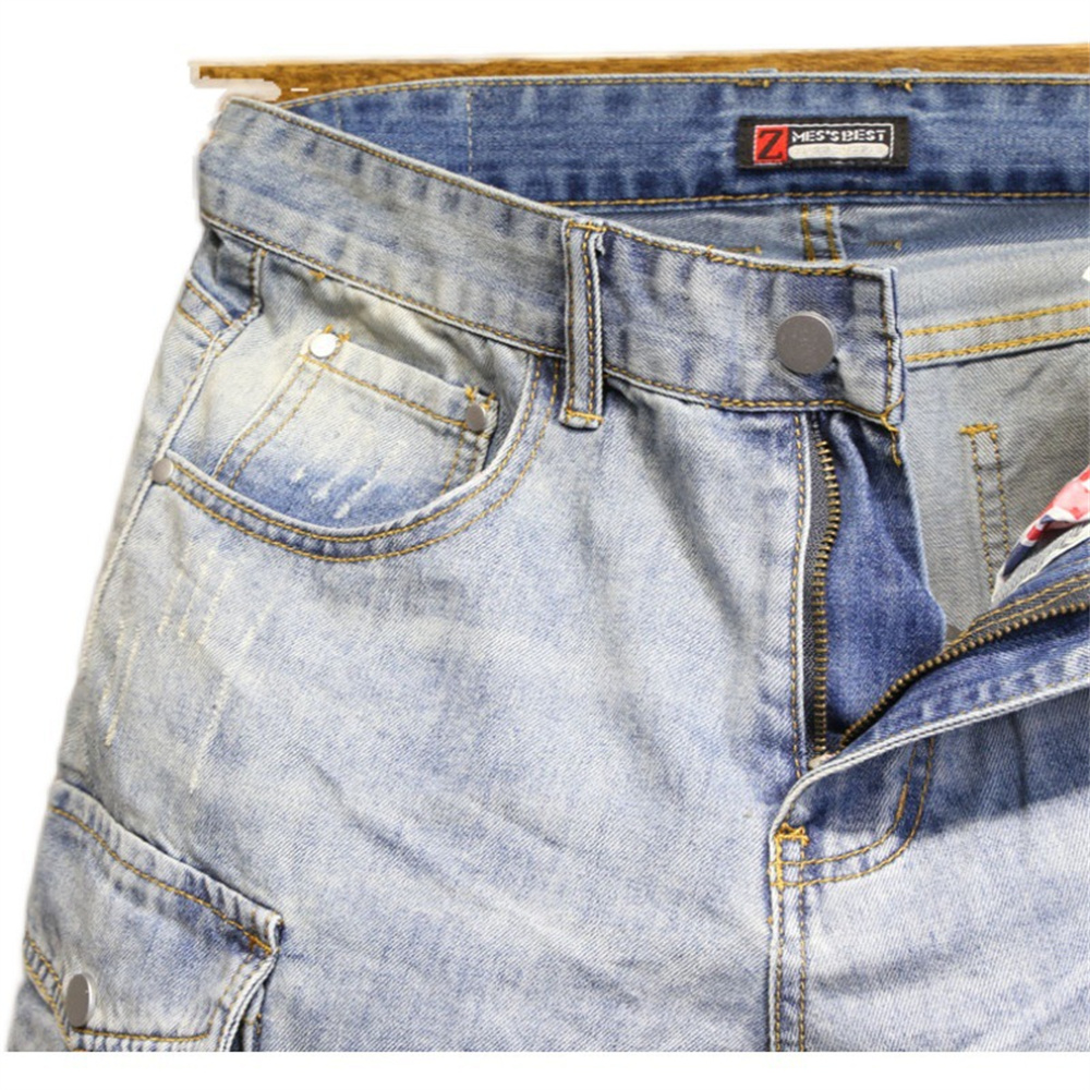 Fashion Brand Men Jeans Shorts - Streetwear Brand Denim recension och pris