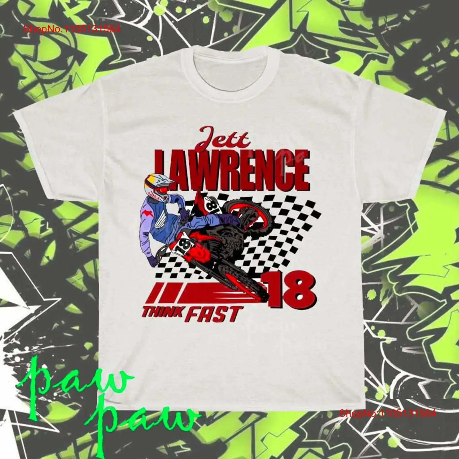 Brand New Jett Lawrence HD Log - Streetwear Brand Tees recension och pris