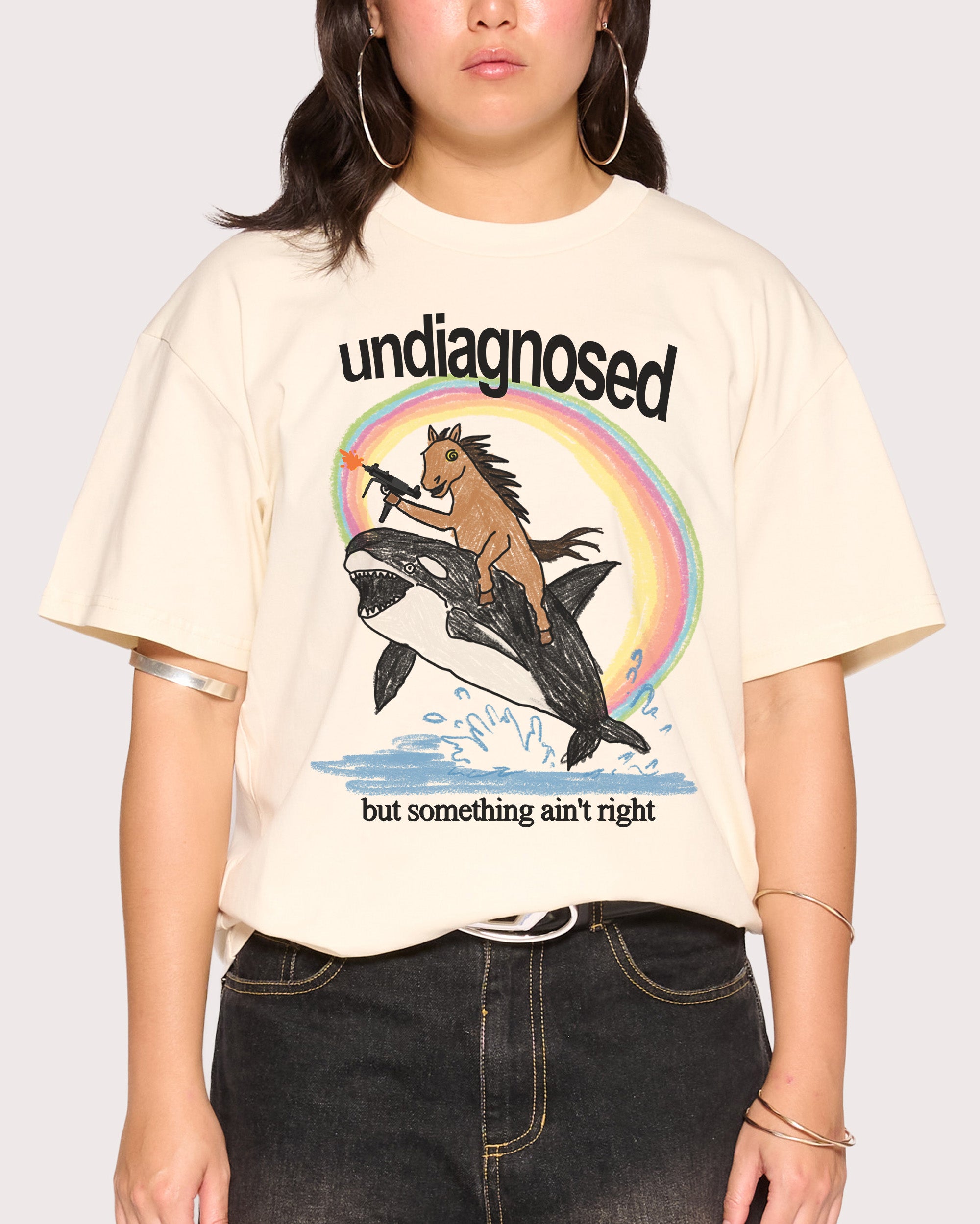 Undiagnosed Fun Meme Street Tr - Streetwear Brand Tees recension och pris