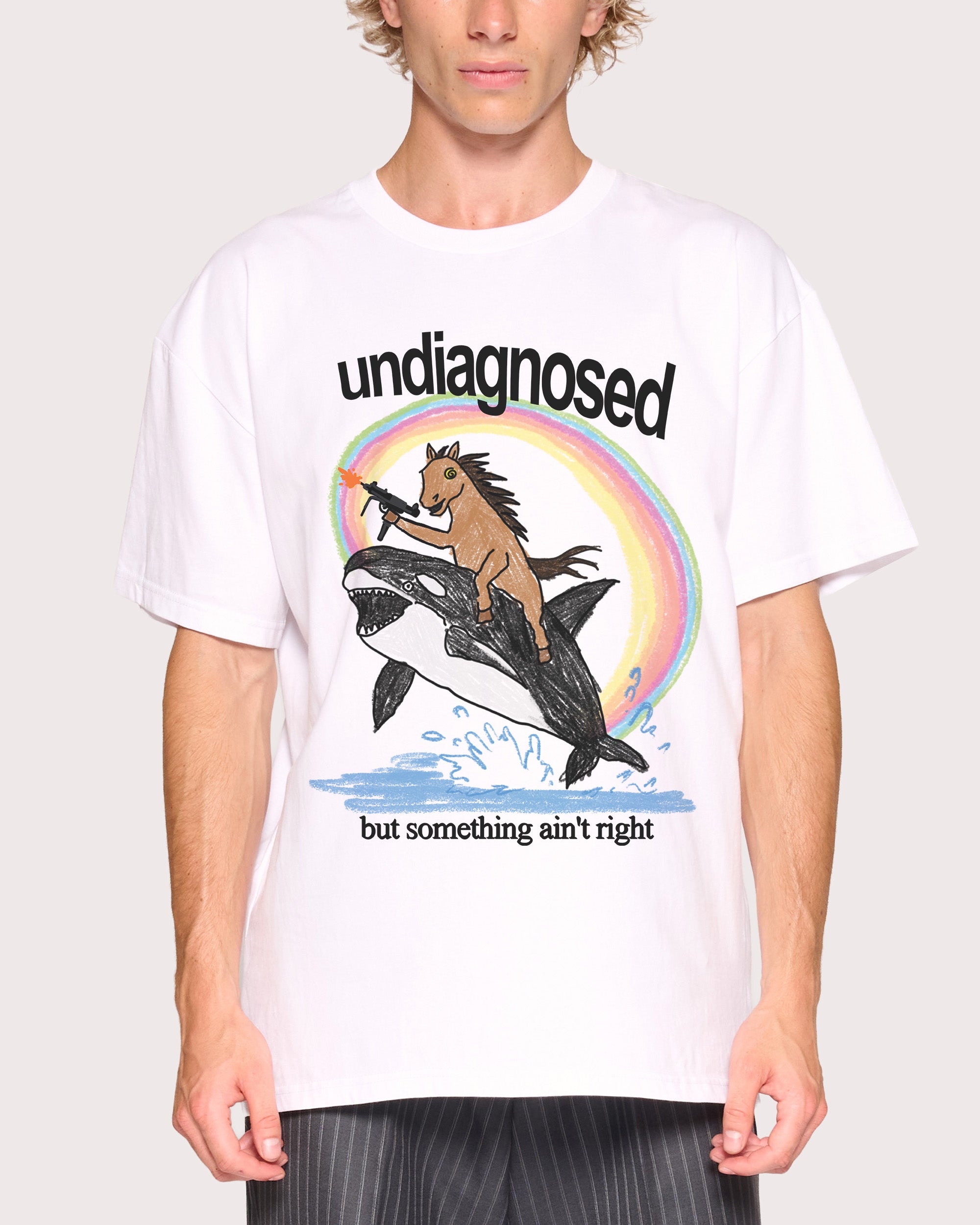 Undiagnosed Fun Meme Street Tr - Streetwear Brand Tees recension och pris
