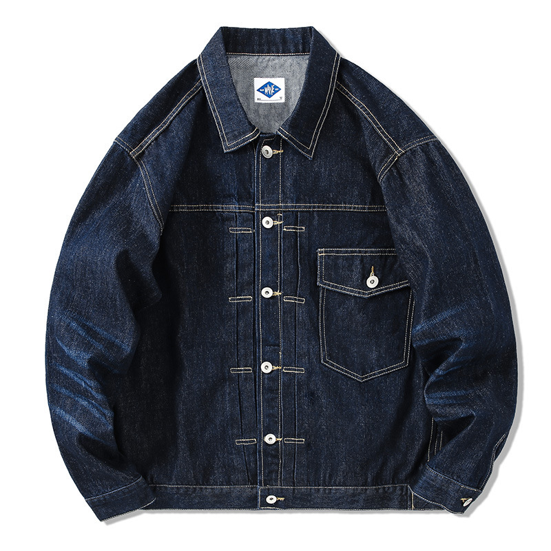 Tide Brand Dark Blue Denim Jac - Streetwear Brand Denim recension och pris