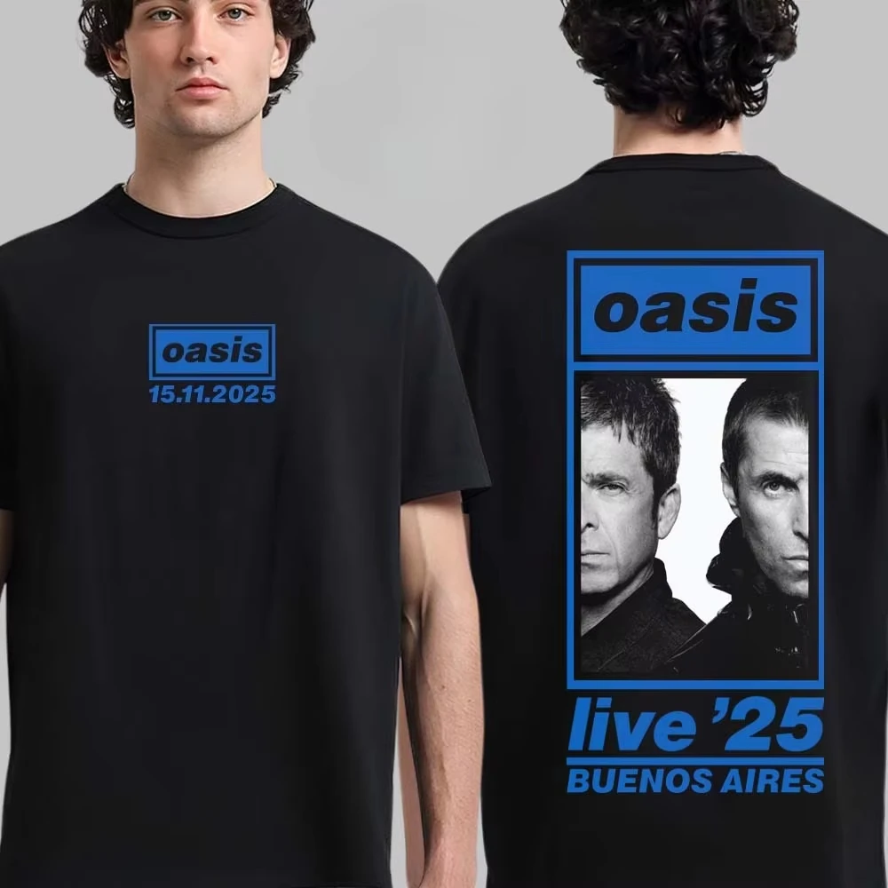 Hot Oasis Cotton Band T-shirt  - Streetwear Brand Vintage recension och pris