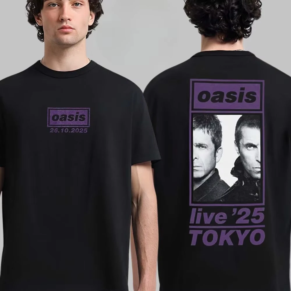 Hot Oasis Cotton Band T-shirt  - Streetwear Brand Vintage recension och pris