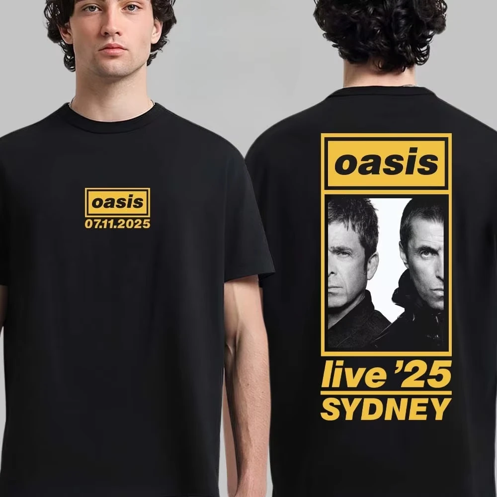 Hot Oasis Cotton Band T-shirt  - Streetwear Brand Vintage recension och pris