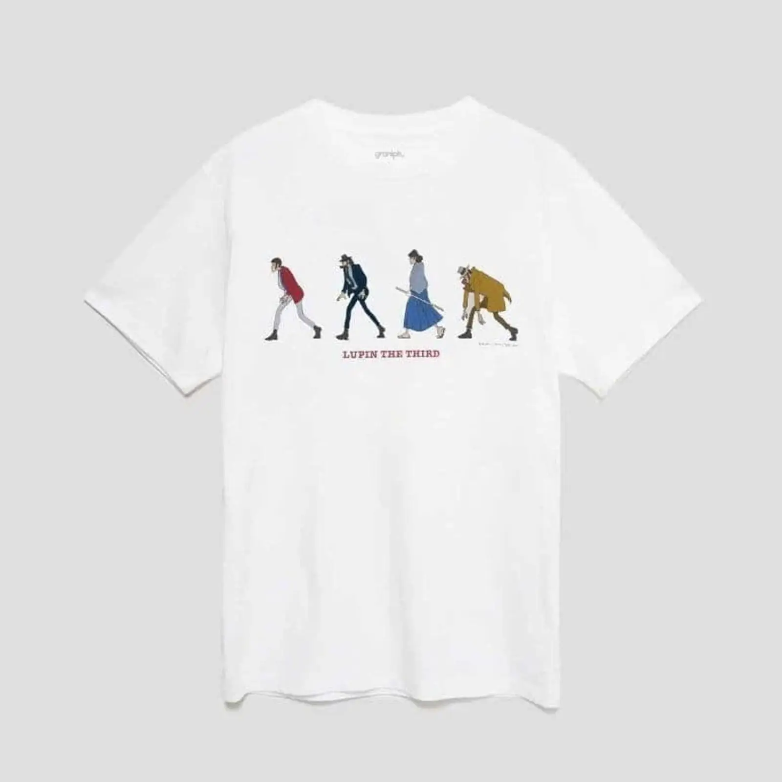 Graniph Lupin III T Shirt Größ - Streetwear Brand Vintage recension och pris