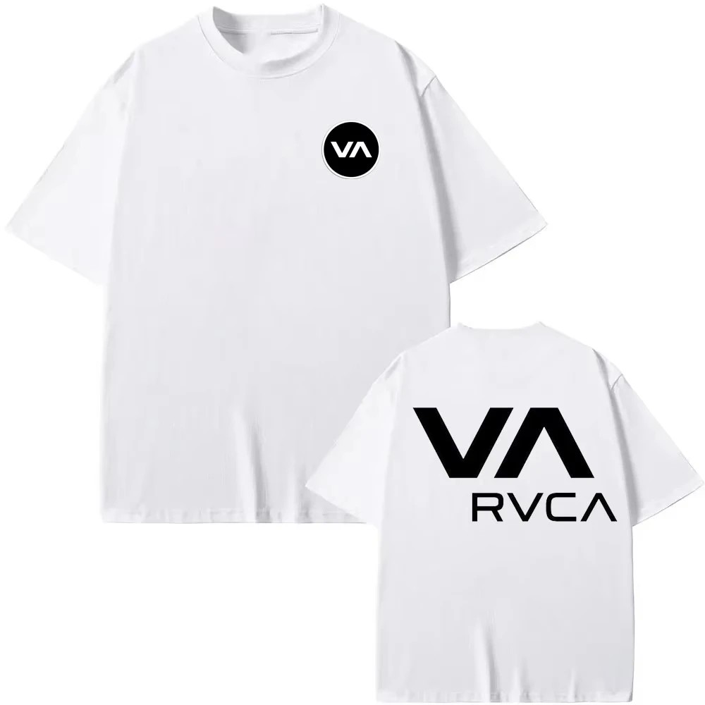 RVCA T Shirt Black Tee Summer  - Streetwear Brand Tees recension och pris